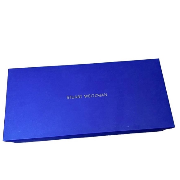 NIB Stuart Weitzman Amber Black Suede Over the Knee OTK Low Boot EU 36.5/US 6.5 - Picture 2 of 6